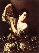 SALINI, Tommaso, Boy with a Flask and Cabbages
